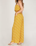 BLOOMING BABE JUMPSUIT - YELLOW